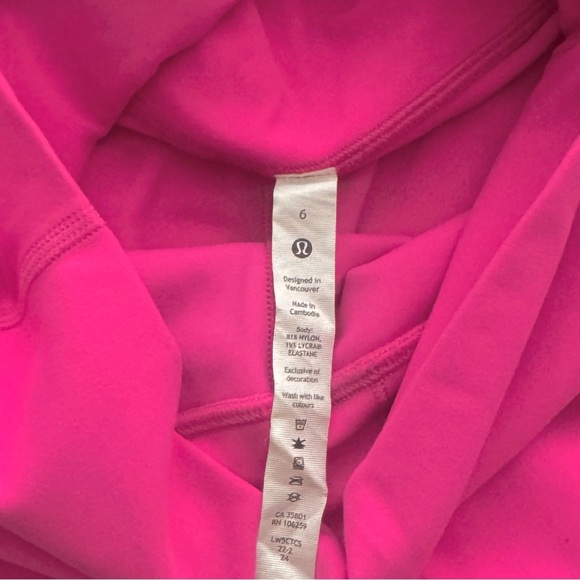 lululemon Align High Rise Crop Size 6 - Picture 3 of 7